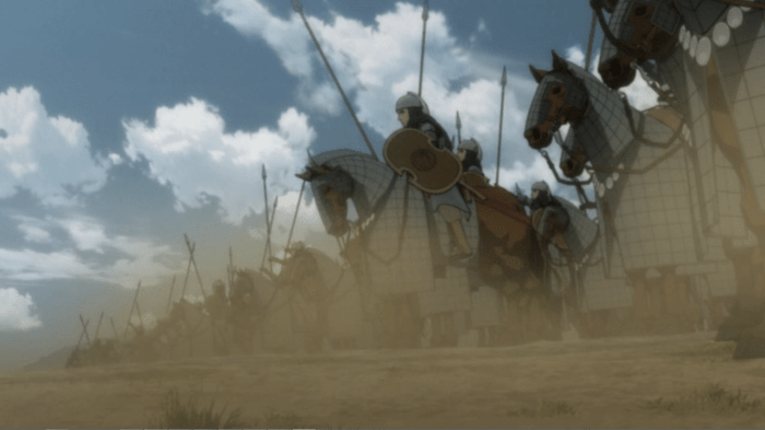 Horsees all just eyeballing that single tuft of grass.