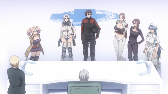 How busy is this guy anyway? No computer, no papers, not even a drawer he can reach that might have some work files in it. Does he even need a desk?