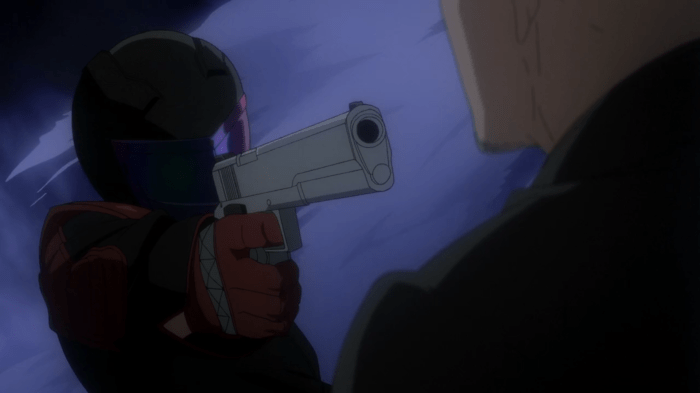 I will shoot you in the face because I guess I'm supposed to be the good guy?