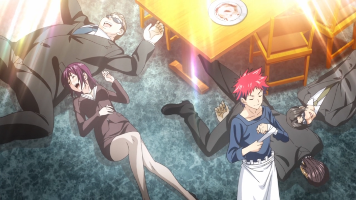 Which one is having the best food coma? I'm voting for the guy completely face down with his hands by his junk.