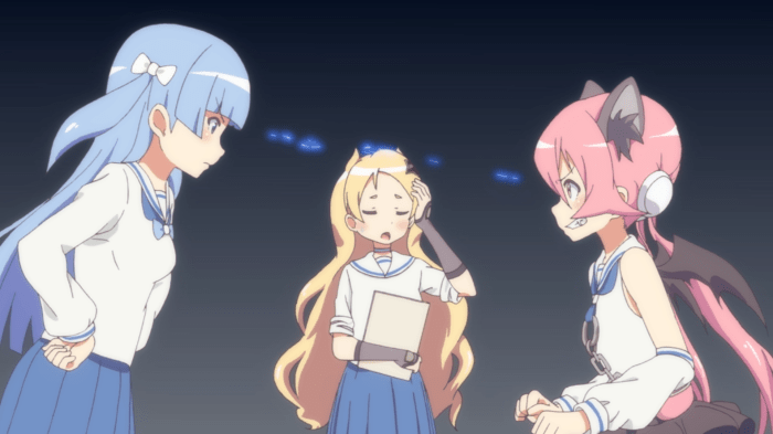 SOMEONE had to wear the cat ears. It's an anime, after all.