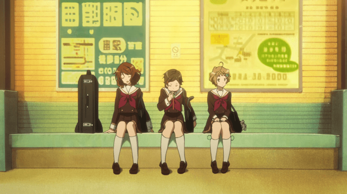 Who can resist a girl who can lug around an instrument as big as her own body?