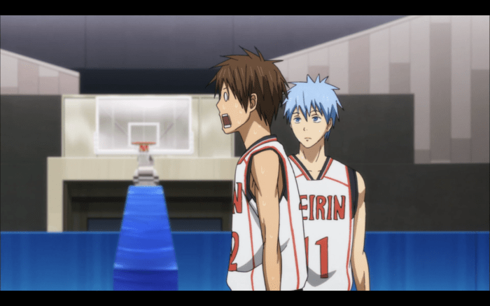 Rookie wall and some lovely background art that had as much effort put into it as the writer put into researching basketball.