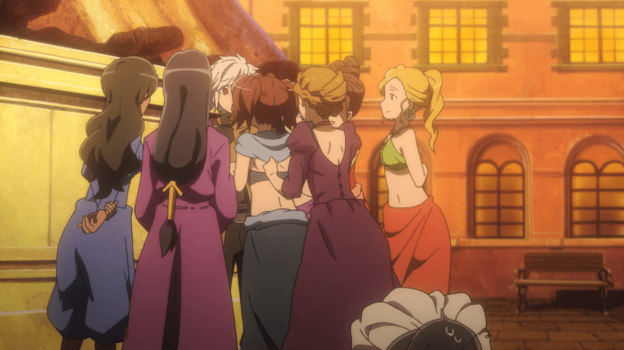 Level 1 boss: A herd of adoring women.