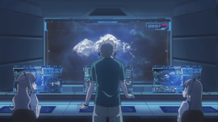 Maybe instead of staring holes through senpai you should look at your bloody monitors where your 